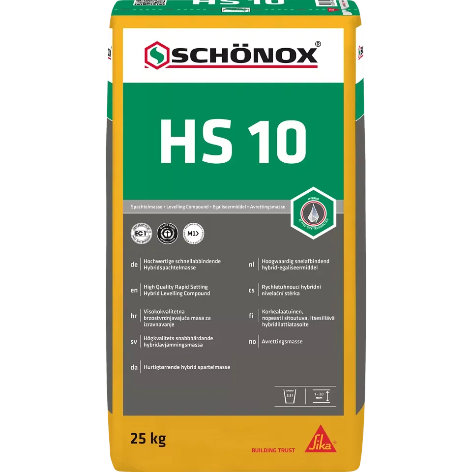 Schönox HS 10 Vloeregalisatie – 25 kg