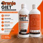Oranje Giet Vloerreiniger